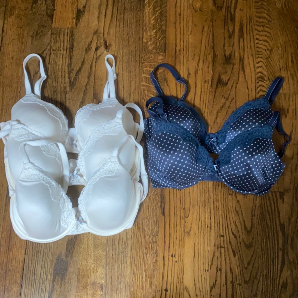 5 Size 32dd Maidenform Lace Full Coverage Bras